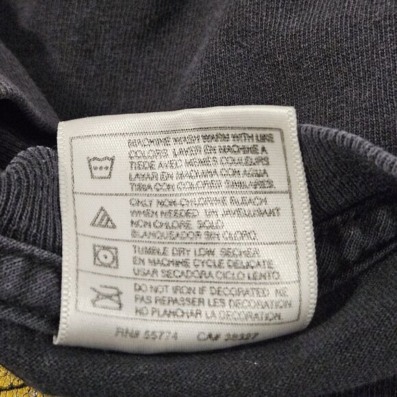 Vtg US Marines T-Shirt Two Types People Y2K Black Tennessee River Mens 2XL 2001 - Picture 6 of 10